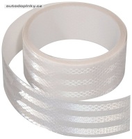 Samolep�c� p�ska reflexn� 1m x 5cm b�l�