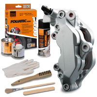 FOLIATEC - barva na brzdové třmeny stratos-stříbrná metalíza (3-dílná sada) FOLIATEC - barva na brzdové třmeny stratos-stříbrná metalíza (3-dílná sada)