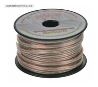 Reproduktorov� kabel 2x1,5 mm, transparentn� (balen� 25m)