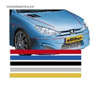 Autostyle samolep�c� linka 3mm d�lka 975cm - barva �erven�