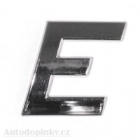 Znak 3D PLASTIC chrom samolep�c�  E